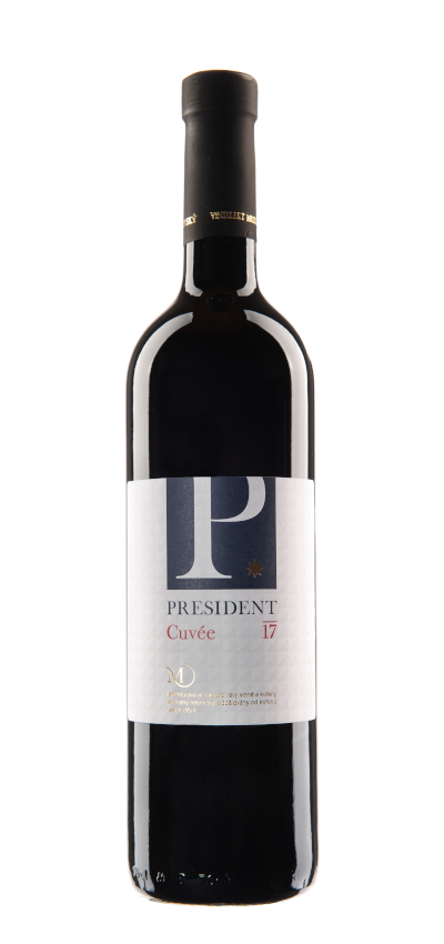 Cuvée PRESIDENT 2017, červené ( ALI+SV+AN+LAU )