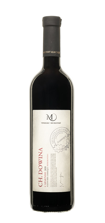 Carmenere 2020 pozdní sběr, nefiltrováno, barrique