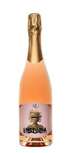 Charmat Medusa rosé, jakostní šumivé víno, demi-sec