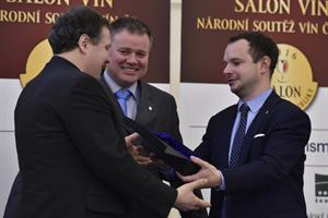 Salon vín ČR 29. 1. 2016 - ocenění za nejlepší kolekci vín