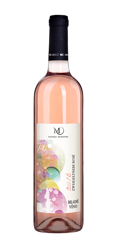 Zweigeltrebe rosé 2016 moravské zemské víno