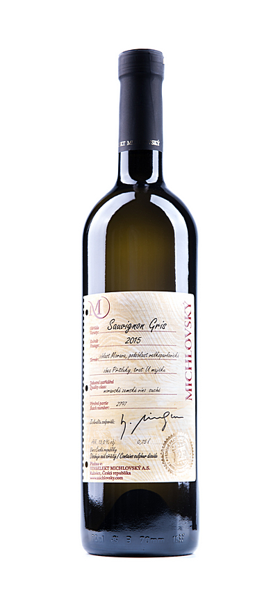 Sauvignon gris 2015 moravské zemské víno