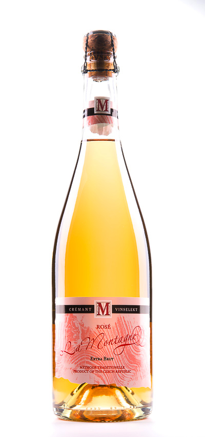 La Montagne rosé sekt, extra brut