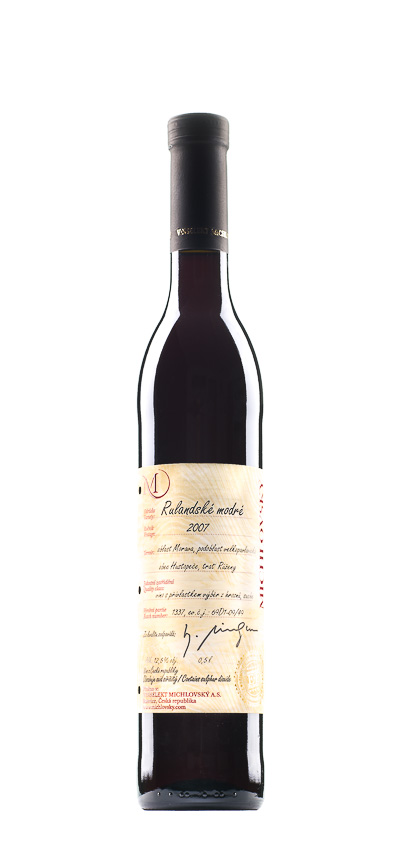 Rulandské modré 2007 výběr z hroznů