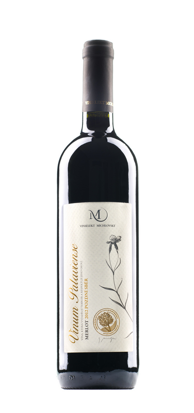 Merlot 2012 pozdní sběr, nefiltrováno 