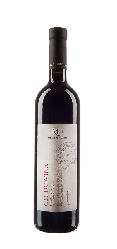 Merlot 2015 pozdní sběr, nefiltrováno, barrique