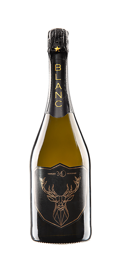 Charmat Deer blanc, jakostní šumivé víno, demi sec