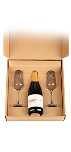 Dárková krabička Crémant Pinot-Chardonnay 2019