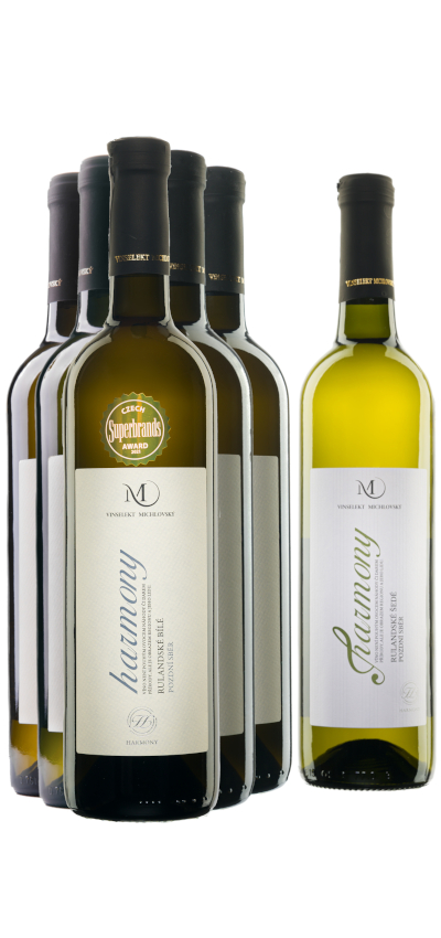 Sada 5+1 ZDARMA, bílé víno HARMONY